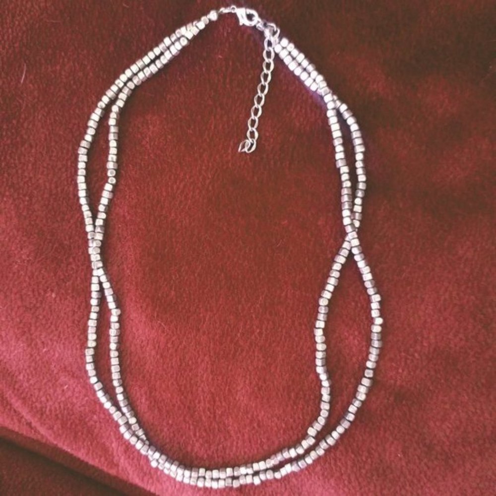 4 for $10 DOUBLE COPPER BEAD NECKLACE